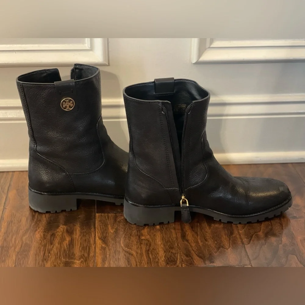Tory Burch Oakridge Vintage Buffalo Booties - Picture 3 of 8